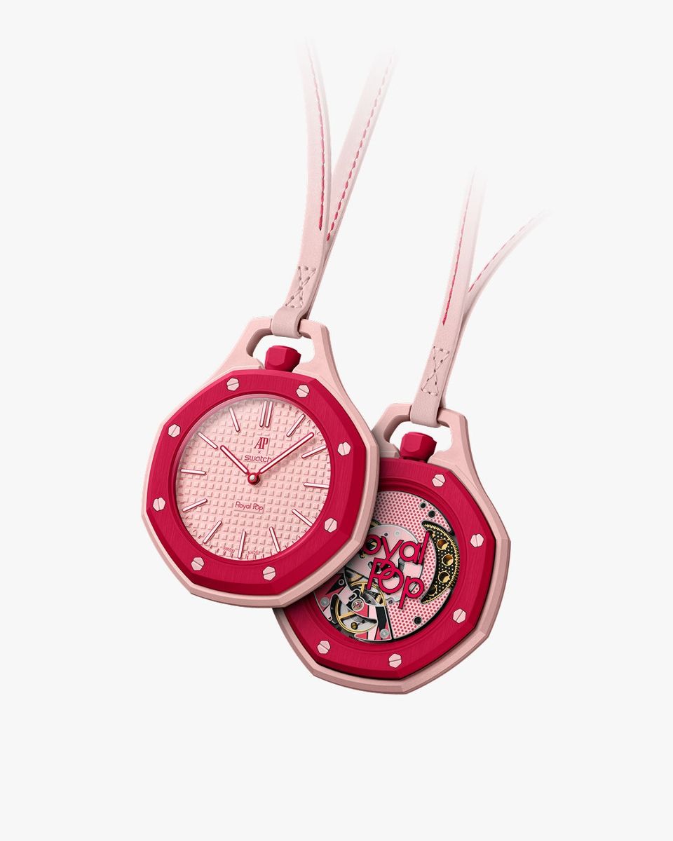 AP × Swatch Royal Pop — Rose Red