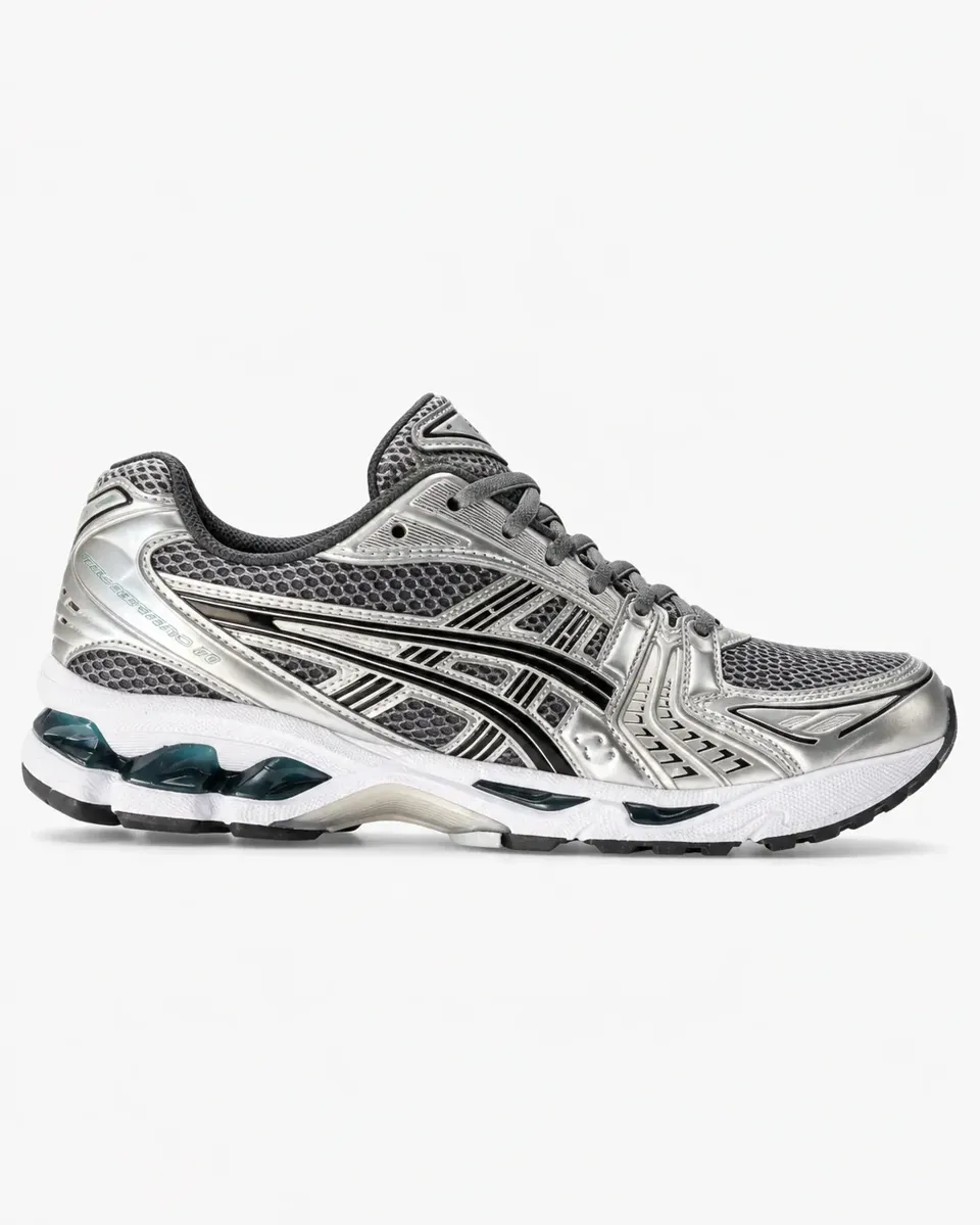 ASICS GEL-KAYANO 14 Graphite Silver — חזית