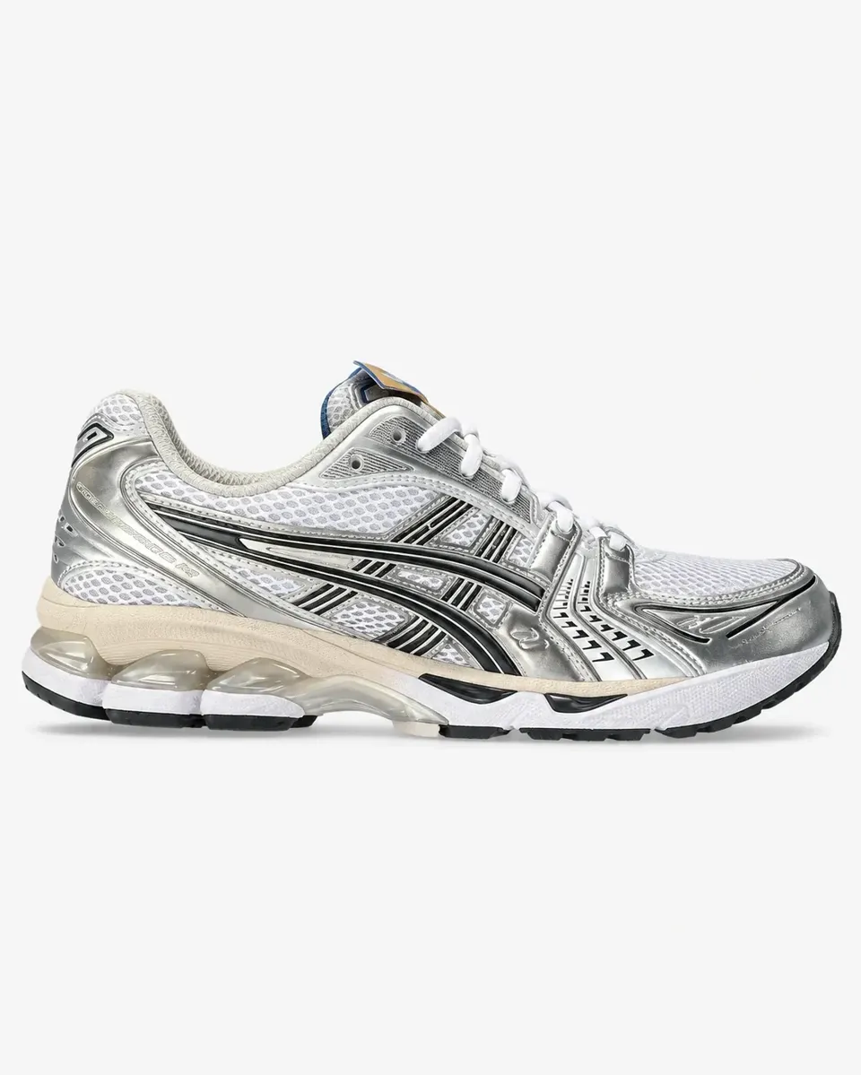 ASICS GEL-KAYANO 14 White Black — חזית