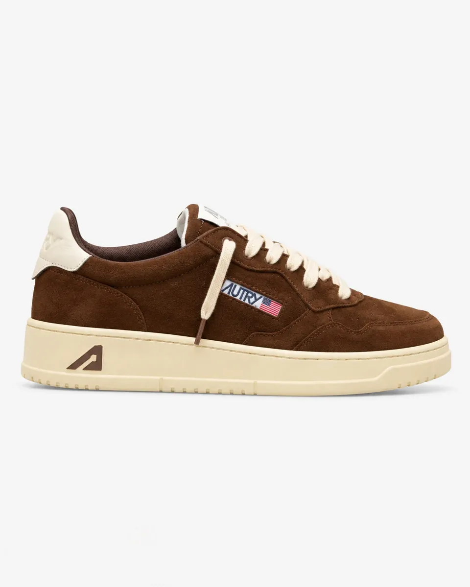 Autry Medalist Suede Brown
