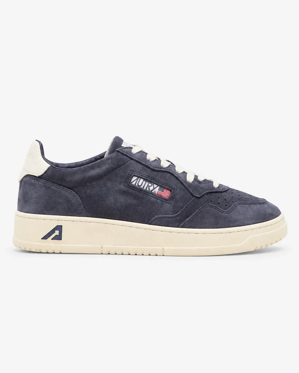 Autry Medalist Suede Navy