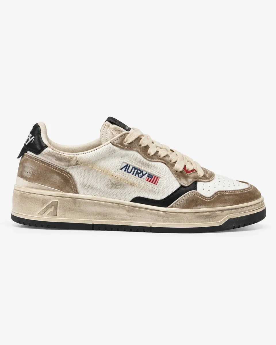 Autry Super Vintage Cream Black