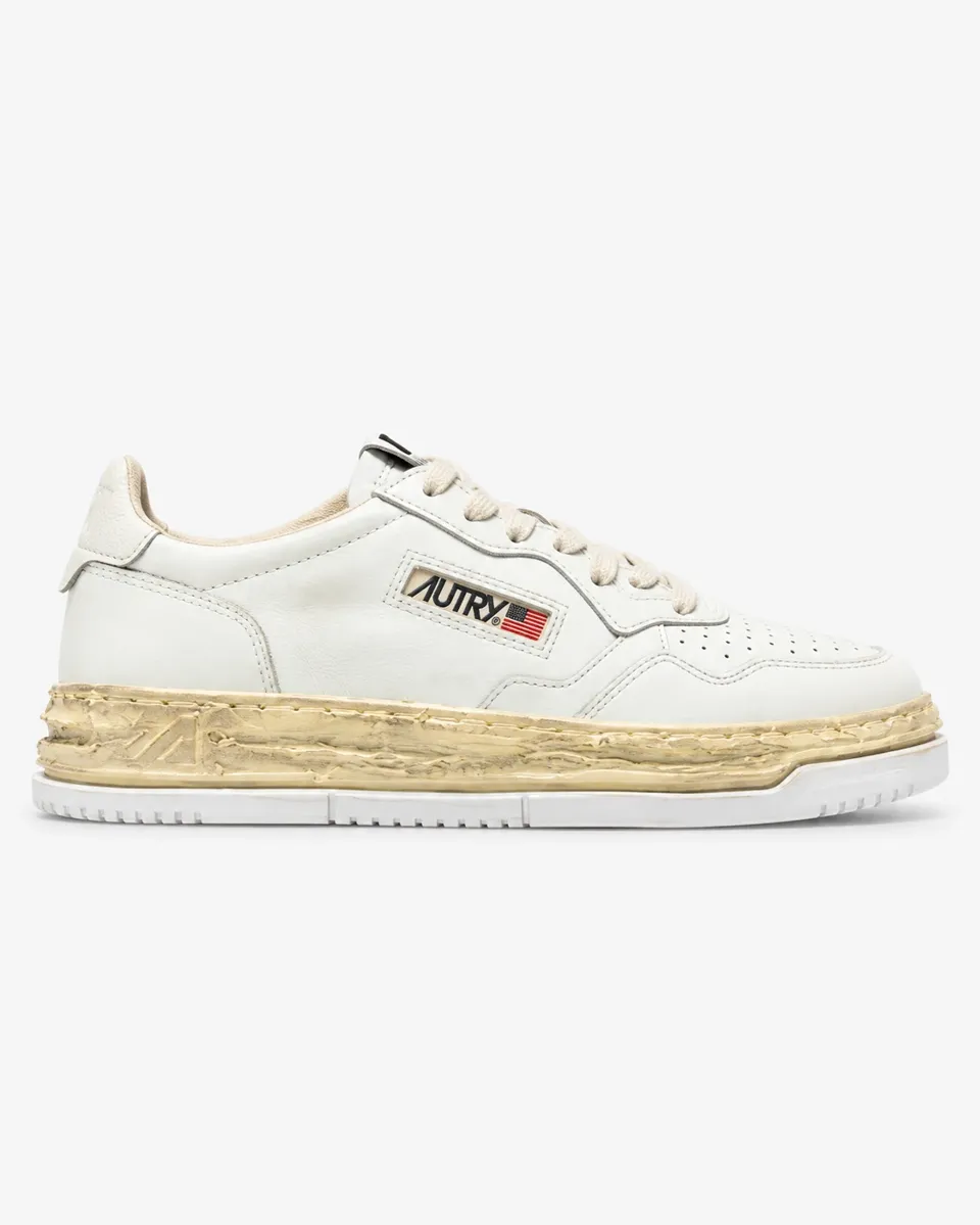Autry Super Vintage Gold White
