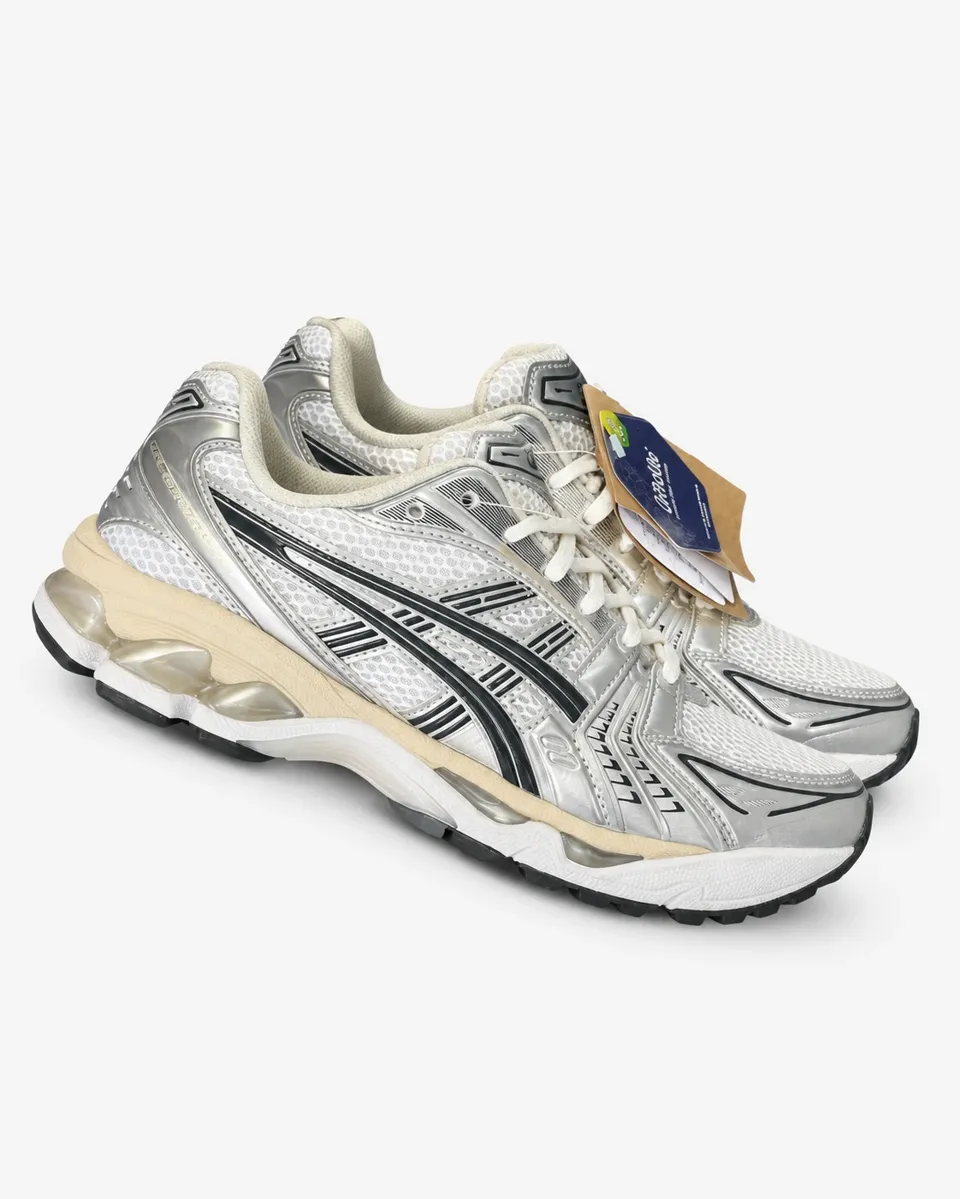 ASICS GEL-KAYANO 14 Cream Silver Black
