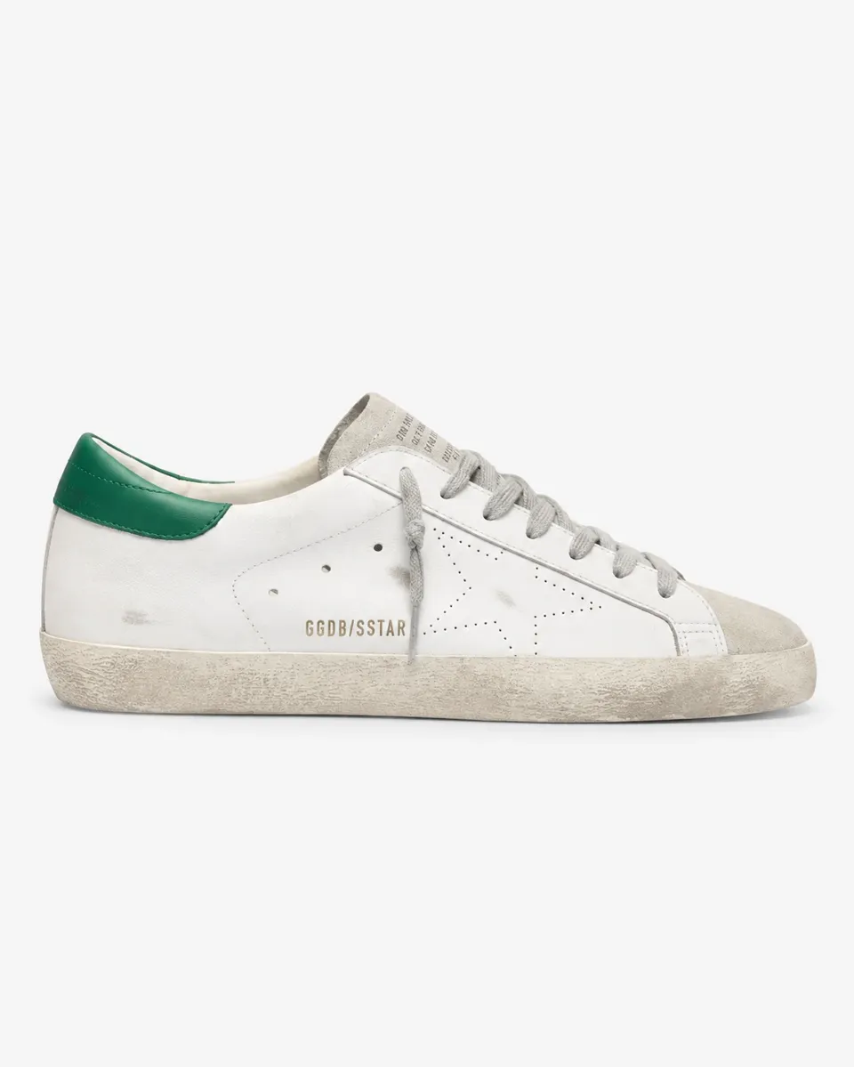 Golden Goose Super-Star Green Heel