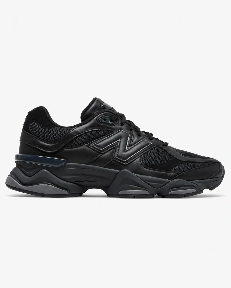 New Balance 9060 Black Leather