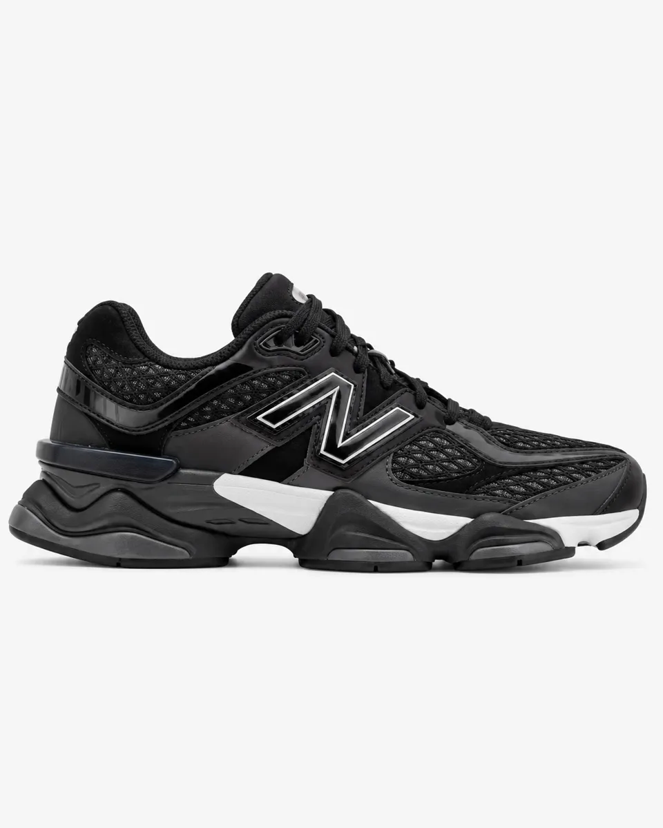 New Balance 9060 Black Patent