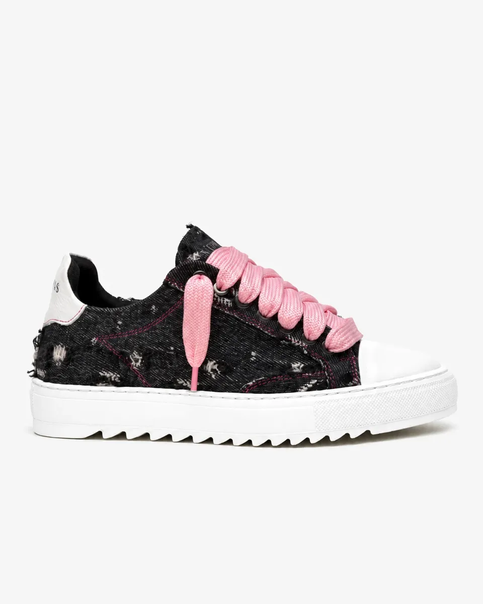 Numeris Low Black Denim Pink