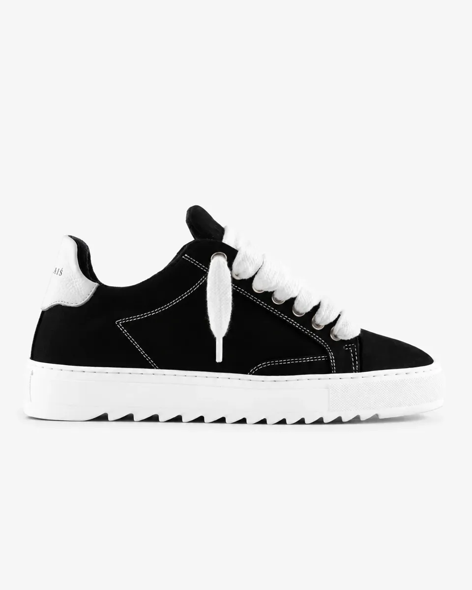 Numeris Low Black Suede