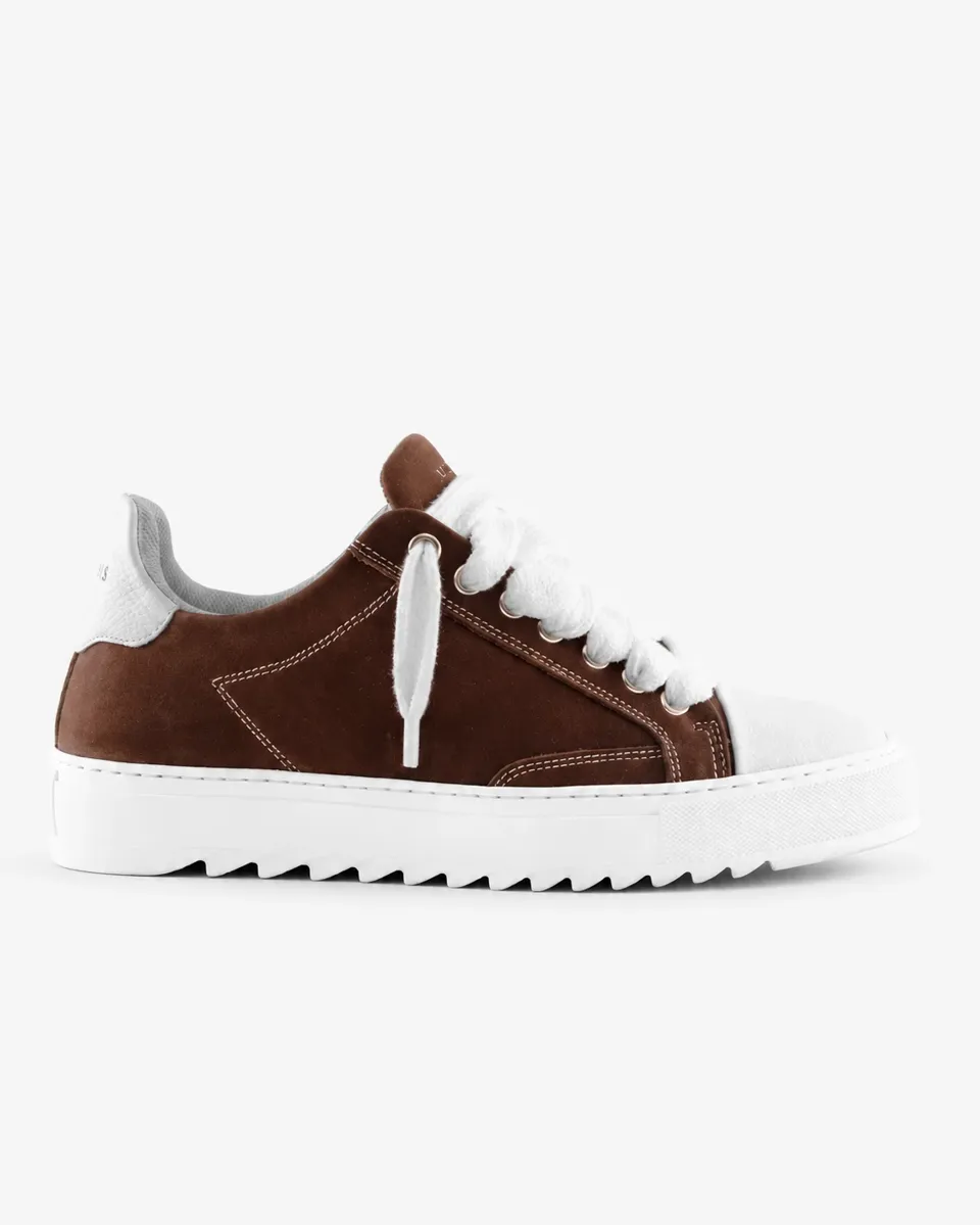 Numeris Low Brown Suede