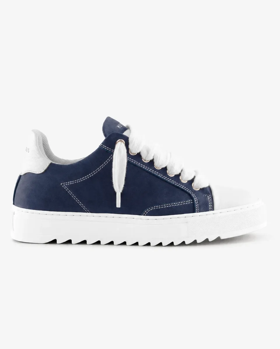 Numeris Low Navy Suede